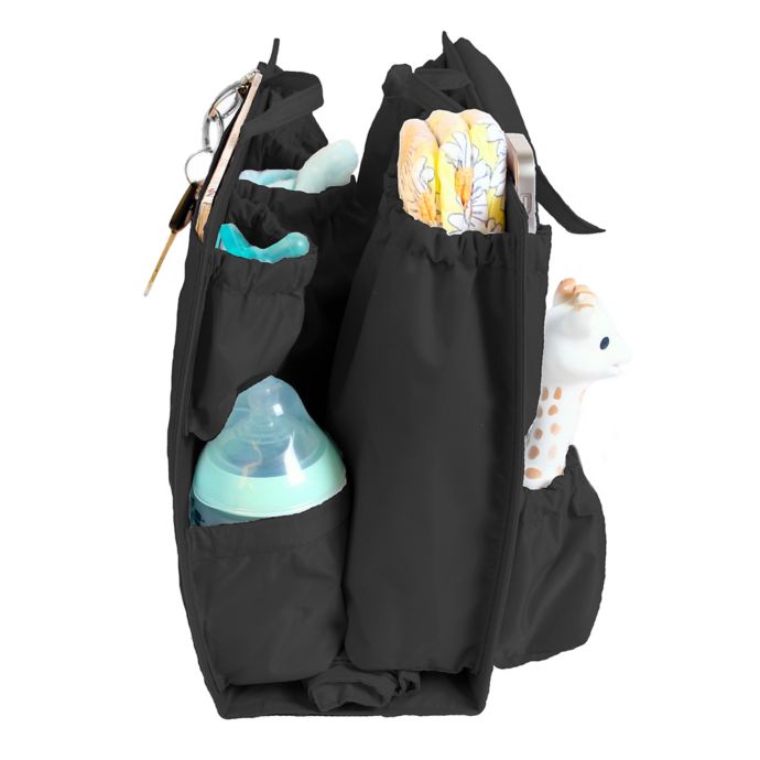 Life In Play ToteSavvy Diaper Bag Insert in Black | Bed Bath & Beyond