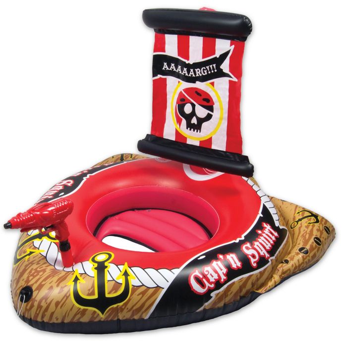 Poolmaster Pirate Ship Float With Action Squirter Bed Bath And Beyond