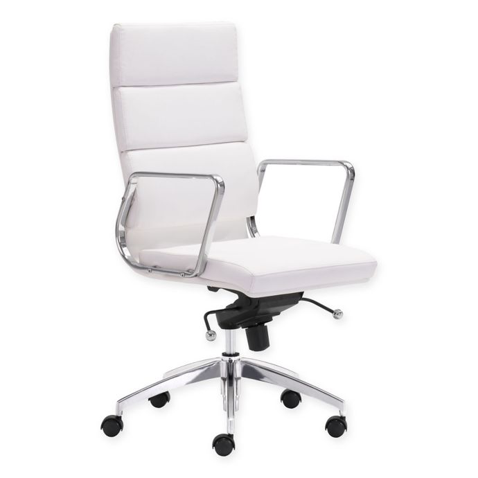 Zuo® Modern Engineer High Back Office Chair | Bed Bath ...