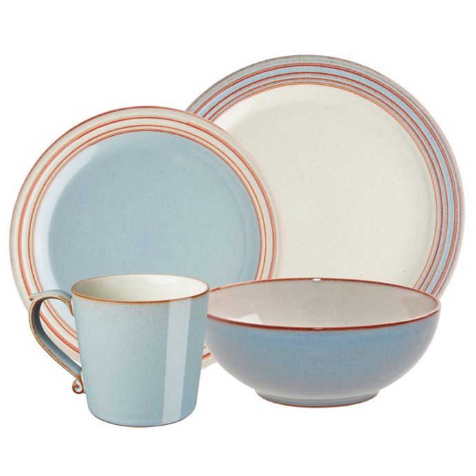 Denby Heritage Terrace Dinnerware Collection in Grey Bed Bath and