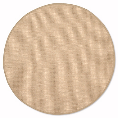 Safavieh Natural Fiber Willow 6-Foot Round Area Rug in Maize/Linen. View a larger version of this product image.