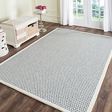 Safavieh Natural Fiber Guiliana 4-Foot x 6-Foot Area Rug in Silver/Grey. View a larger version of this product image.