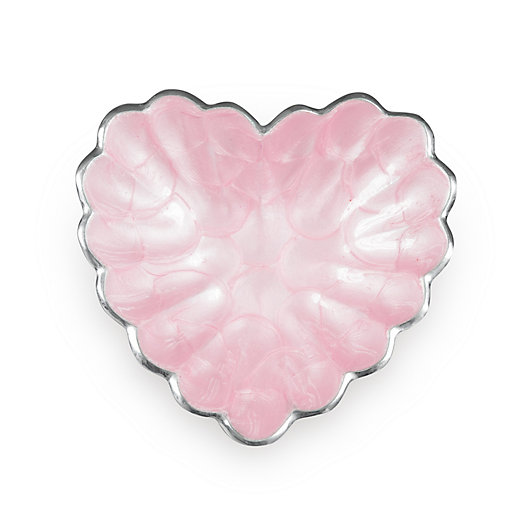 Alternate image 1 for Julia Knight® Heart 4-Inch Bowl in Pink Ice