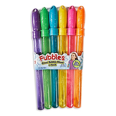 Little Kids&reg; Fubbles&trade; 4 oz. Bubble Solution with 6 Wands. View a larger version of this product image.