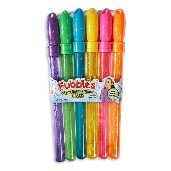 Little Kids® Fubbles™ 4 oz. Bubble Solution with 6 Wands | buybuy BABY