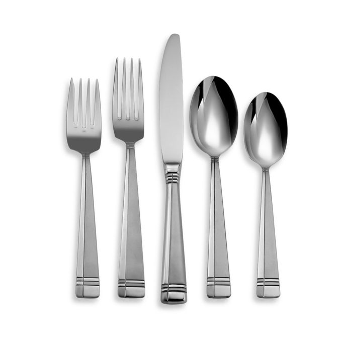 Oneida Amsterdam 45 Piece Flatware Set Bed Bath Beyond