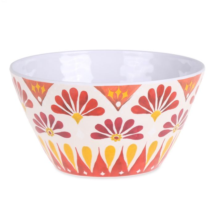 Gypsy Grapefruit Melamine Textured Cereal Bowl Bed Bath and Beyond Canada