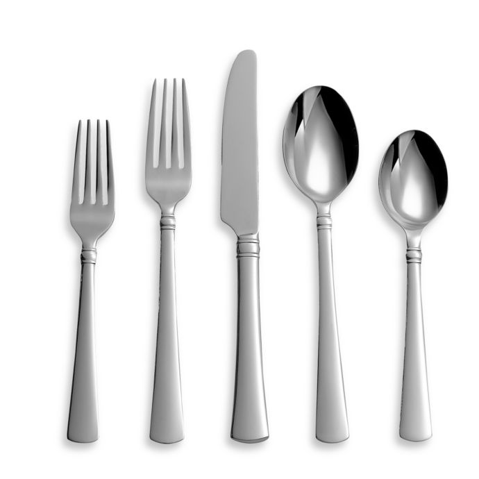 Cambridge Silversmiths Iliad Mirror 45 Piece Flatware Set Bed Bath Beyond