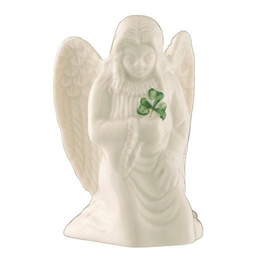 Alternate image 1 for Belleek Shamrock Angel of Protection Figurine