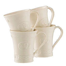 Belleek Claddagh Mugs (Set of 4)