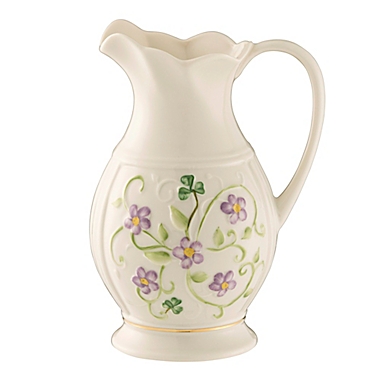 Belleek Irish Flax Pitcher. View a larger version of this product image.