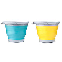 Kikkerland® 5-Liter Collapsible Bucket