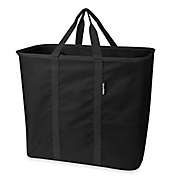 SnapBasket XL Collapsible Laundry Tote/Carryall in Black