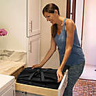 Alternate image 2 for SnapBasket XL Collapsible Laundry Tote/Carryall in Black
