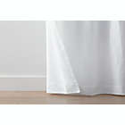 Alternate image 4 for Wamsutta&reg; Montville 84-Inch Grommet Light Filtering Curtain Panel in Bright White (Single)