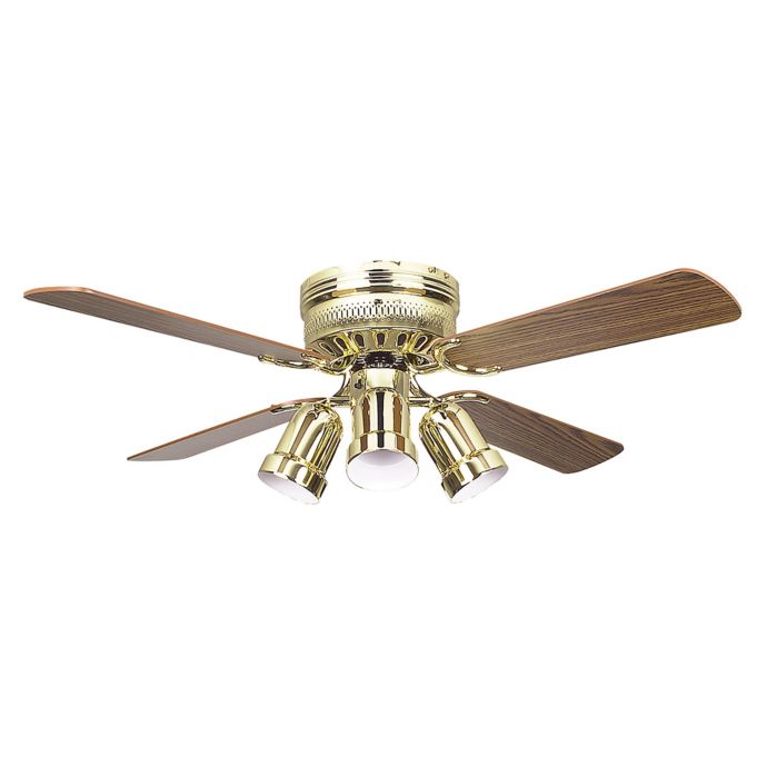 Concord 42 Inch Bullet Light Indoor Hugger Ceiling Fan