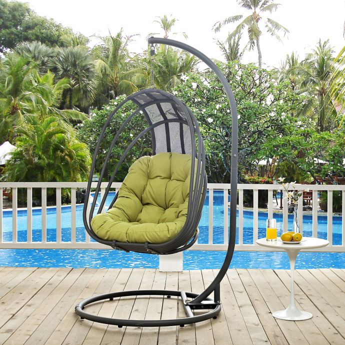 Modway Whisk Patio Stand Alone Swing Chair Bed Bath Beyond