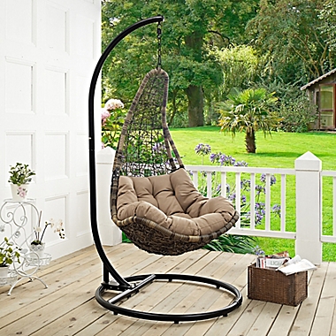 Modway Abate Patio Stand-Alone Swing Chair. View a larger version of this product image.