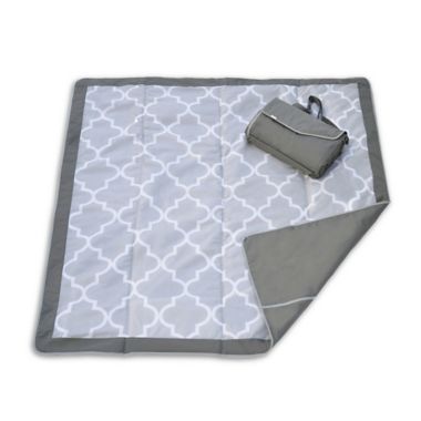 JJ Cole&reg; Extra Large Outdoor Mat in Grey. View a larger version of this product image.