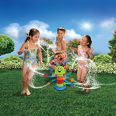 Wiggling Waterpillar 8 Sprinkling Water Sprinkler Garden Summer Toy Outdoor Kids 