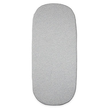 Joolz Essentials Fitted Sheet in Grey Melange. View a larger version of this product image.