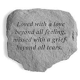 Loved With a Love Memorial Stone