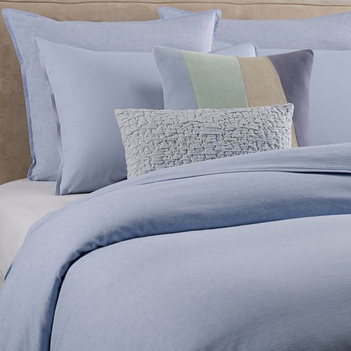 Cole Mineral YarnDyed Duvet Cover Bed Bath and Beyond Canada