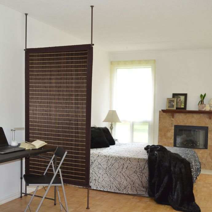 Versailles Home Fashions Bamboo Room Dividing Privacy Panel Bed
