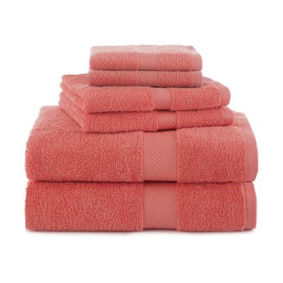 burnt orange bath towels