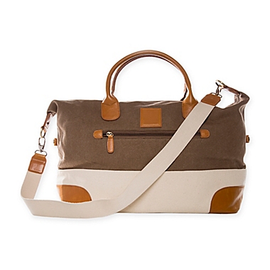 Brouk & Co. The Tour Bag in Brown/Cream. View a larger version of this product image.