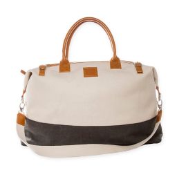 Brouk & Co. The Weekender Bag in Cream