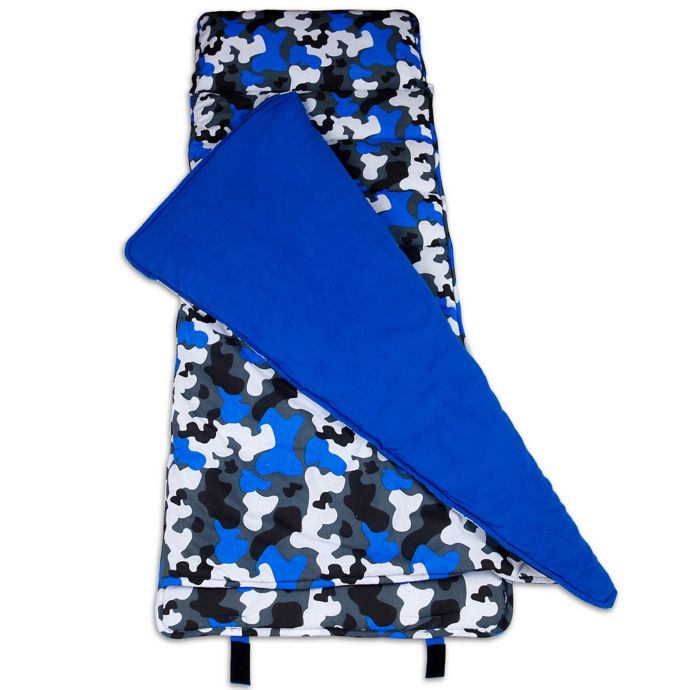 Wildkin Camo Nap Mat In Blue Bed Bath Beyond