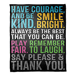 Designs Direct Be Awesome Throw Blanket