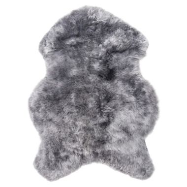 sheared sheepskin rug