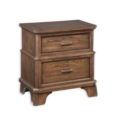 Intercon Furniture Telluride 2 Drawer Nightstand In Oak Bed Bath Beyond