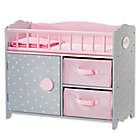 Alternate image 0 for Olivia&#39;s Little World Polka Dots Princess Crib in Pink