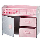 Alternate image 2 for Olivia&#39;s Little World Polka Dots Princess Crib in Pink