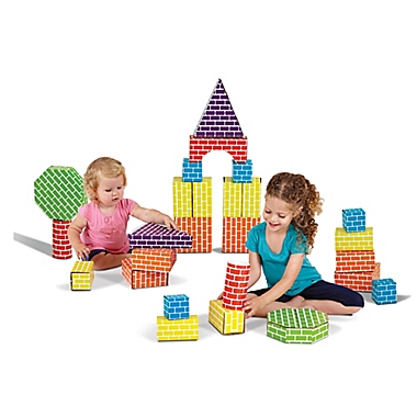 Edushape&reg; 45-Piece Corrugated Shapes. View a larger version of this product image.