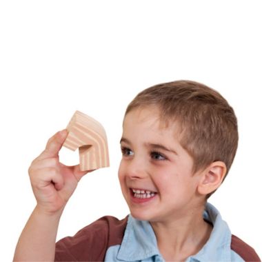 Edushape&reg; 30-Piece Wood-Like Soft Blocks. View a larger version of this product image.