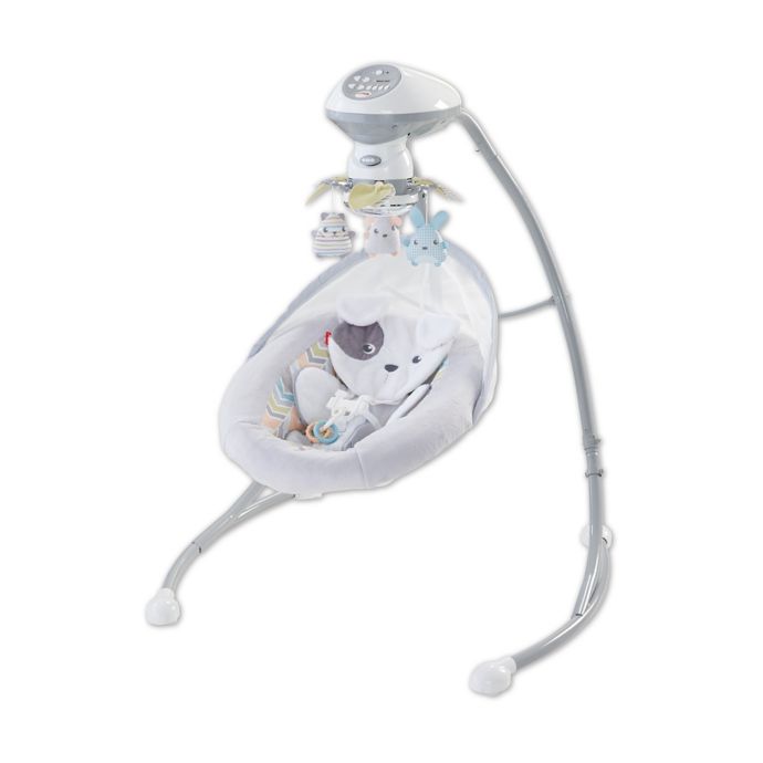 Fisher Price Sweet Snugapuppy Dreams Cradle N Swing