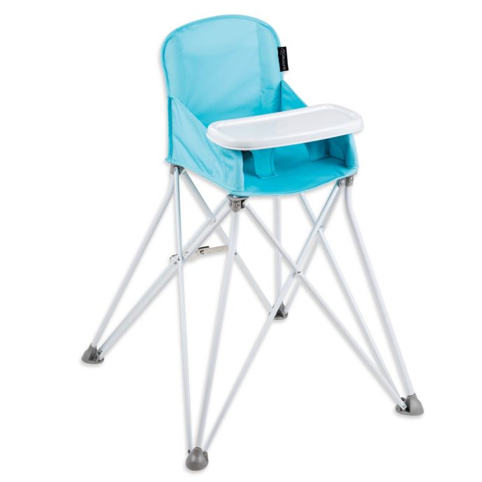 Summer Infant Pop N Sit Portable High Chair In Aqua Buybuy Baby