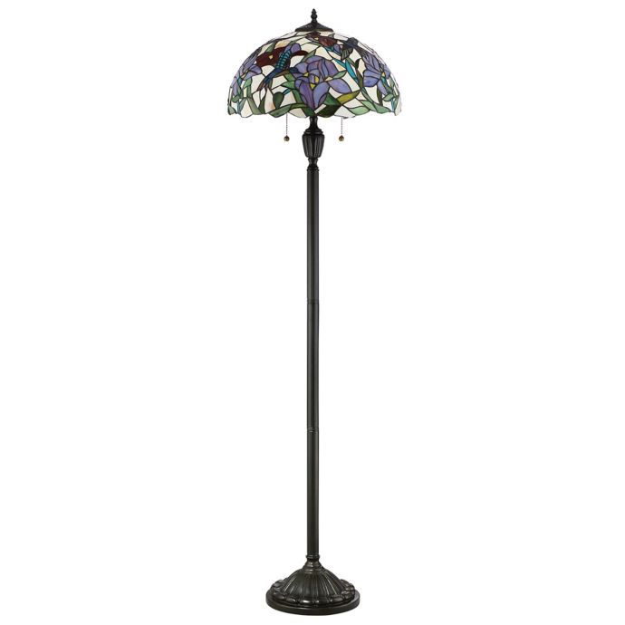 Quoizel® Hummingbird Floor Lamp in Vintage Bronze Bed Bath and Beyond