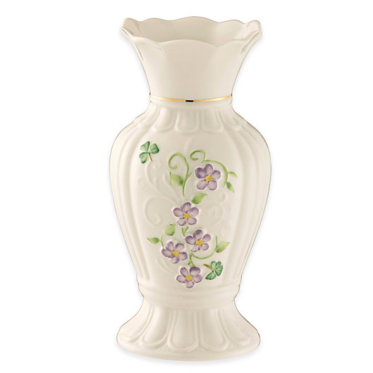 Alternate image 1 for Belleek Irish Flax 7-Inch Vase