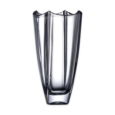 Galway Crystal Dune 10-Inch Square Vase