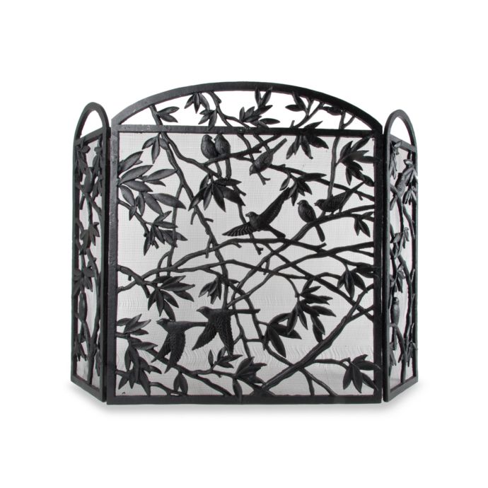 Cast Iron Bird Fireplace Screen Bed Bath And Beyond Canada