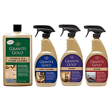 Granite Gold&reg; Stone, Quartz &amp; Floor Cleaners. View a larger version of this product image.