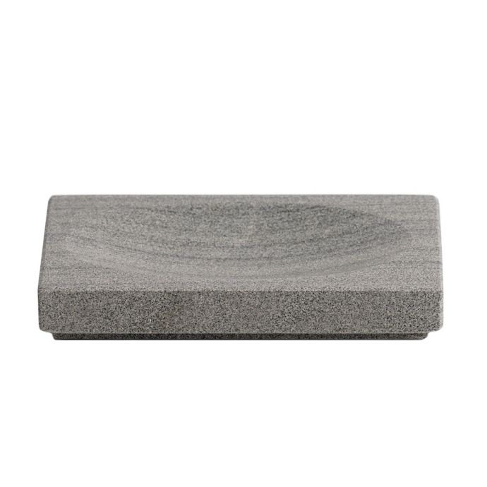 Capistrano Marble Soap Dish in Graphite Grey Bed Bath & Beyond