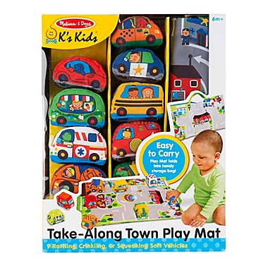 Melissa & Doug&reg; Take-Along Town Play Mat. View a larger version of this product image.
