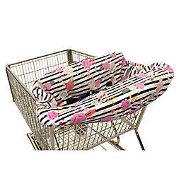 Itzy Ritzy® Ritzy Sitzy™ Shopping Cart and High Chair Cover in Floral Stripe