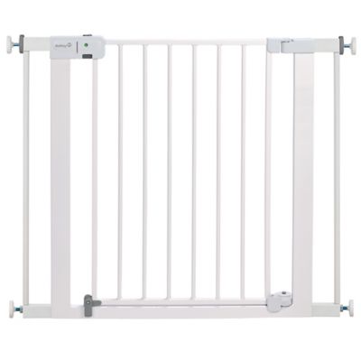 extended baby gate with door